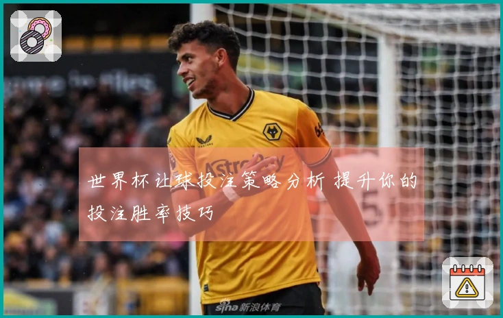 世界杯让球投注策略分析 提升你的投注胜率技巧